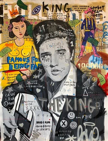 🎨 Quadro Graffiti Astratto Street Art – Stampa Moderna Colorata per Arredo Creativo
