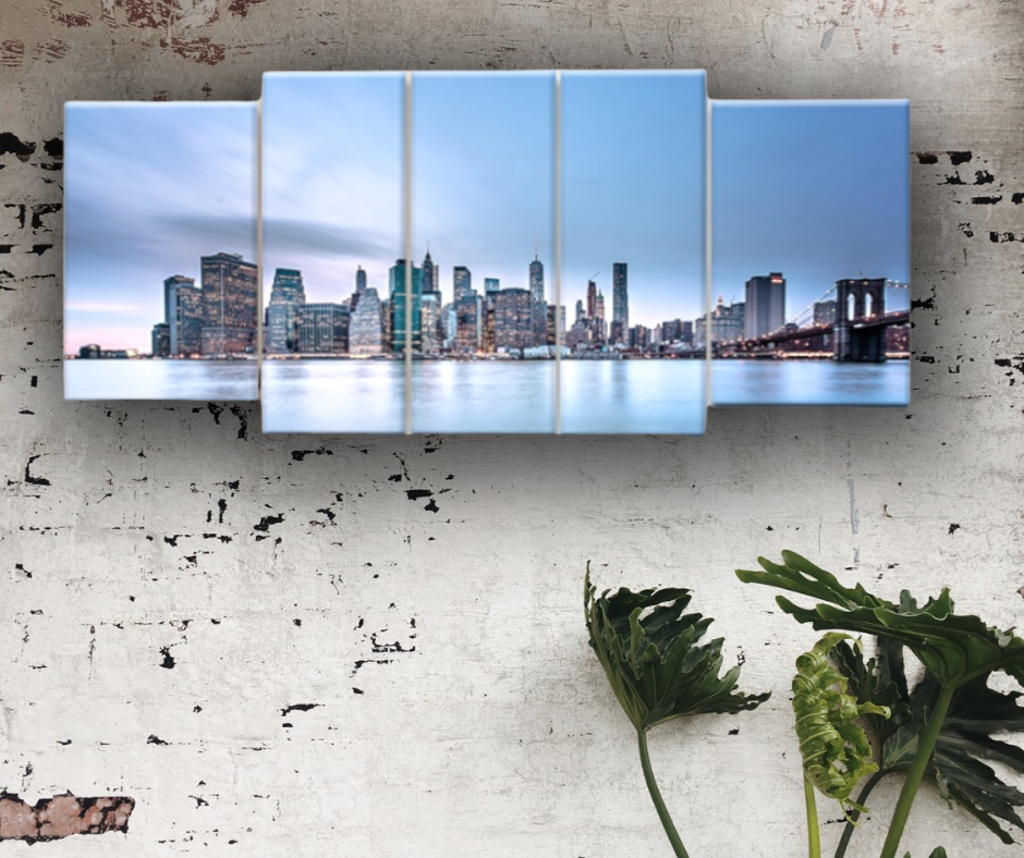 Quadri moderni su tela || Città || New York