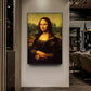 The Mona Lisa Famous Art Canvas Paintings By Leonardo Da Vinci Wall Art Posters And Prints Classical Art Picture For Living Room