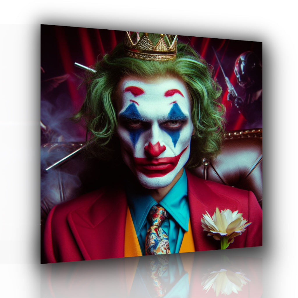 QUADRI JOKER 50x50cm || quadro Joker con The Witcher e Metal Gear || Quadri fantasy pronti da appendere