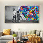 Child Graffiti Art Cover Love Posters Abstract Street Art Canvas Painting Wall Art Pictures Artworks for Living Room Home Decor