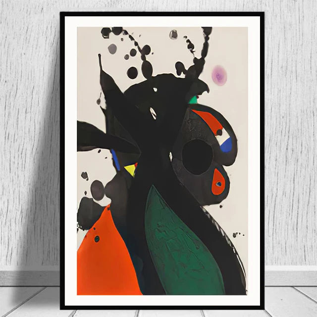 Modern Joan Miro Surrealism Art Posters and Prints Canvas Painting Pictures on The Wall Abstract Decorative Home Decor Cuadros