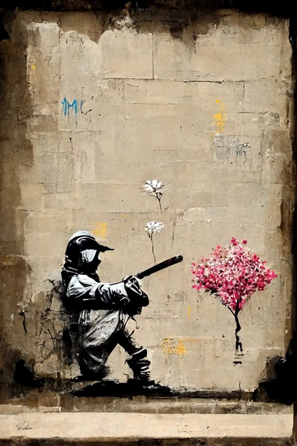 Banksy Boy Girl with Balloon on Canvas Posters and Prints Pop Street Graffiti Wall Art Painting for Living Room Home Decor