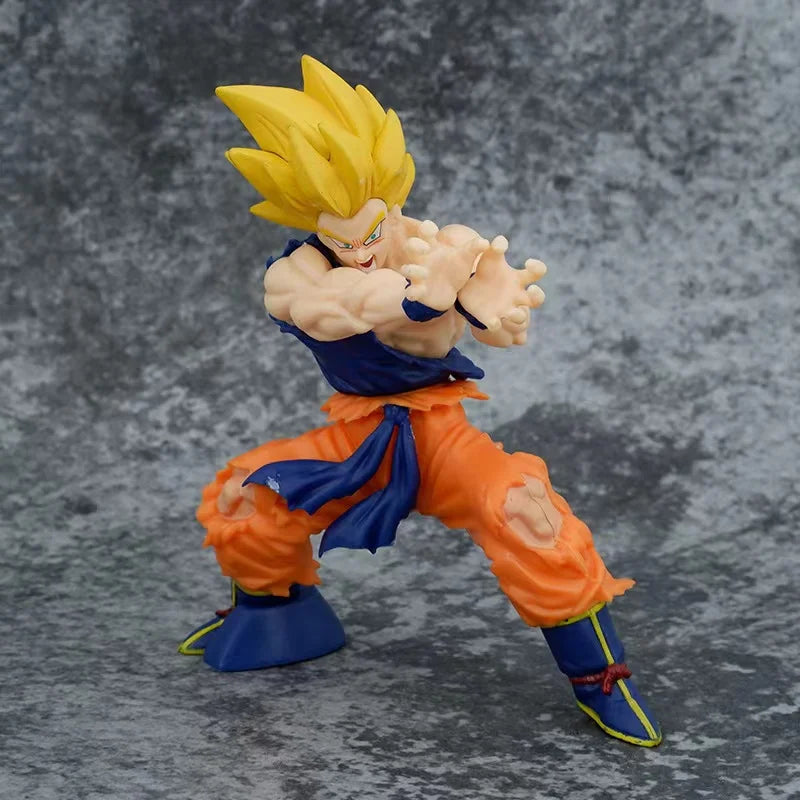 Action Figure - Statue || Statuette dragon ball 16cm || Action Figures PVC Goku super saiyan