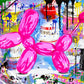 Quadro Banksy Street Art – Sneakers e Bambina con Palloncino – Stampa Pop Art su Tela Moderna