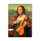 The Mona Lisa Famous Art Canvas Paintings By Leonardo Da Vinci Wall Art Posters And Prints Classical Art Picture For Living Room