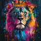 Abstract Animals Cat Lion Graffiti Art Canvas Painting Colorful Animal Wall Art Poster Prints Pictures Cuadros Living Room Decor