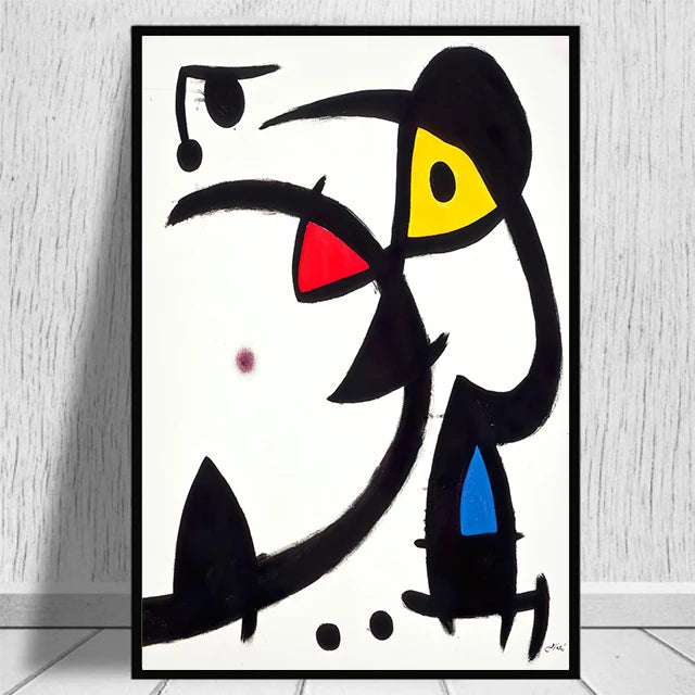 Modern Joan Miro Surrealism Art Posters and Prints Canvas Painting Pictures on The Wall Abstract Decorative Home Decor Cuadros