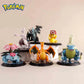 Pokemon 6 pezzi /Set Anime Action Figure Pikachu 6-7cm || Charizard Blastoise Squirtle Bulbasaur mewtwoo