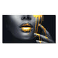 Fashion Luxury Wall Art Poster Woman Lips High End Pop Mural Modern Home Living Room Decoration Canvas Painting Pictures Prints