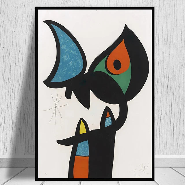 Modern Joan Miro Surrealism Art Posters and Prints Canvas Painting Pictures on The Wall Abstract Decorative Home Decor Cuadros