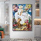 Sexy Classic Movie Star Monroe Poster Street Graffiti Pop Wall Art Canvas Painting Fashion Portrait Mural Home Shop Room Decor