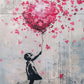 Banksy Boy Girl with Balloon on Canvas Posters and Prints Pop Street Graffiti Wall Art Painting for Living Room Home Decor