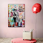 Classic Abstract Wall Art Street Graffiti Pop Banksy HD Canvas Print Poster Home Living Room Bedroom Decorative Painting