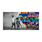 Child Graffiti Art Cover Love Posters Abstract Street Art Canvas Painting Wall Art Pictures Artworks for Living Room Home Decor