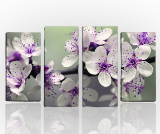 Fiori Viola || Orchidee || Quadri moderni con fiori