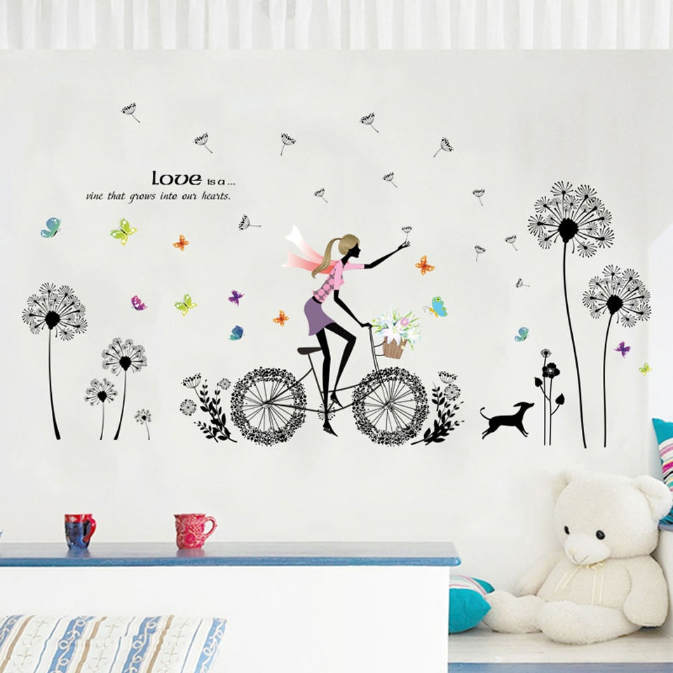 Adesivi murali rimovibili. Adesivi 3D da parete, WALL STICKERS per bambini per camera per soggiorno per sala da pranzo. adesivo murale rimovibile