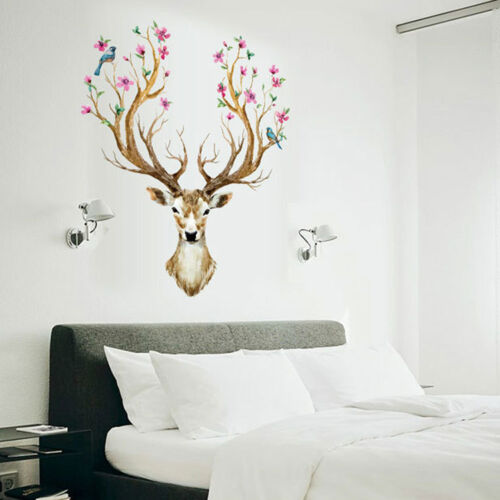 Sticker mural || Fleurs || Animaux